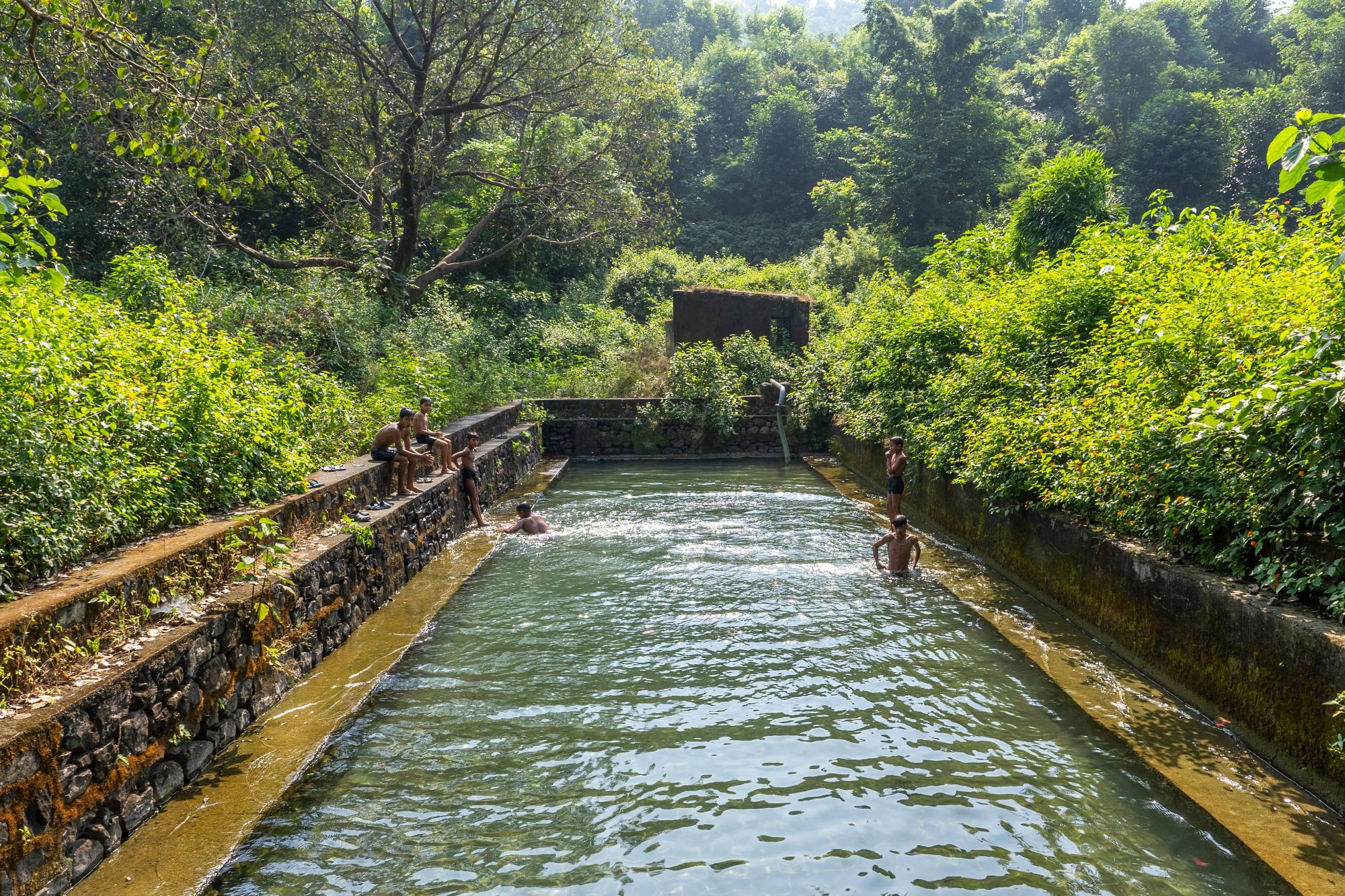 Swim in the Natural Pool